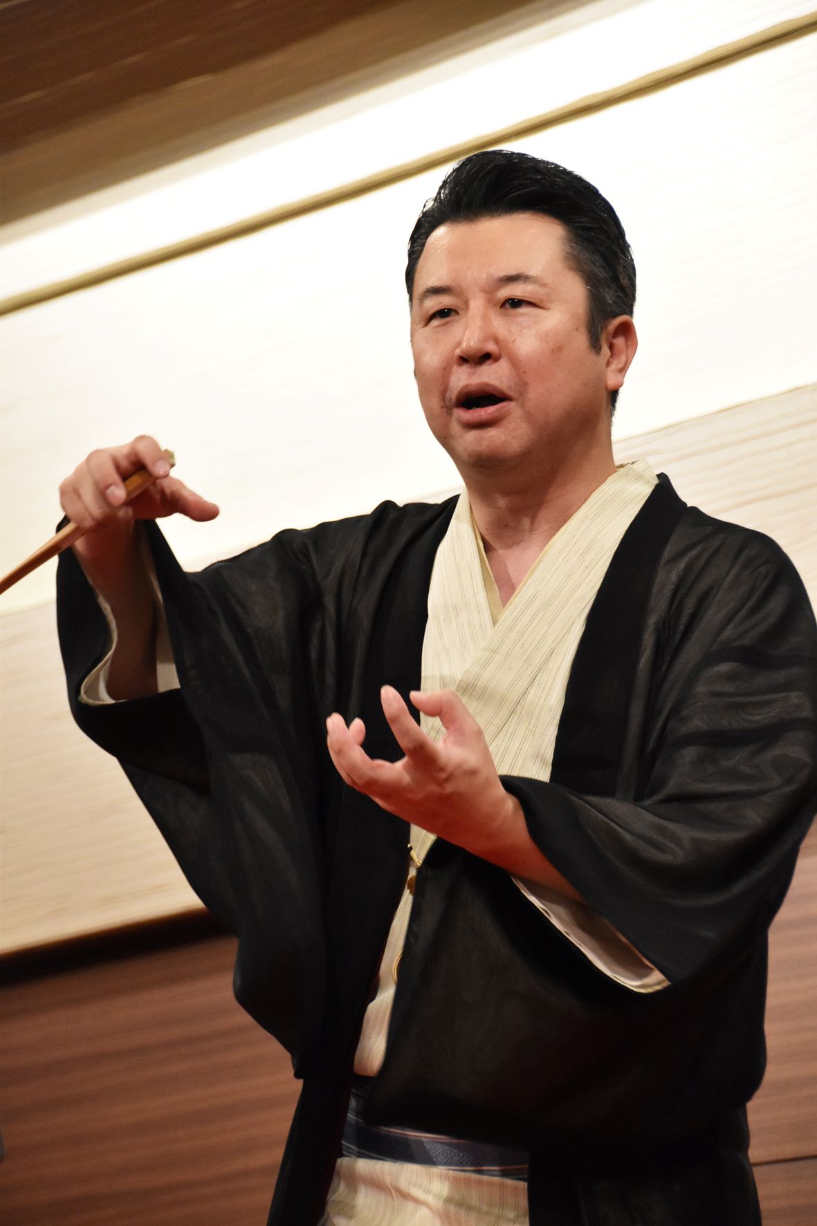 三遊亭楽生師匠の落語